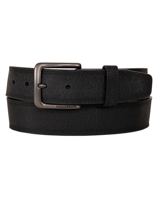 Wolverine Rugged Boot Leather Work Belt in Black for Men | Lyst