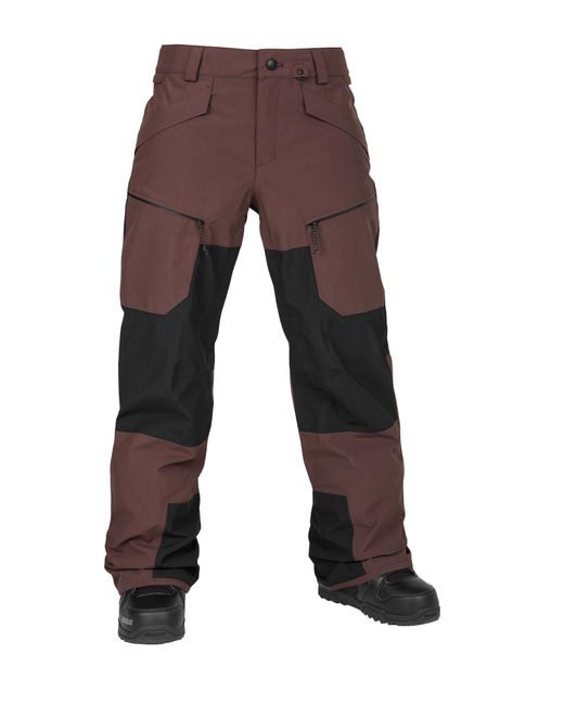 Volcom Brown Stone Mica 20k Pant Mahogany S5 M