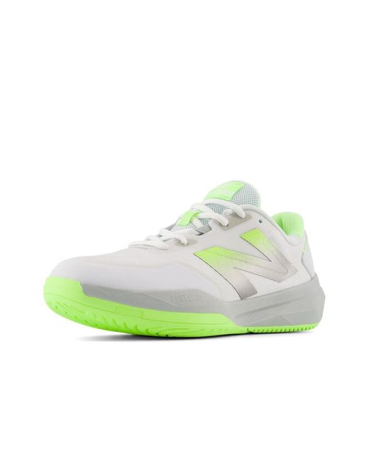 New Balance Green Fuelcell 796 V4 Hard Court Tennis Shoe