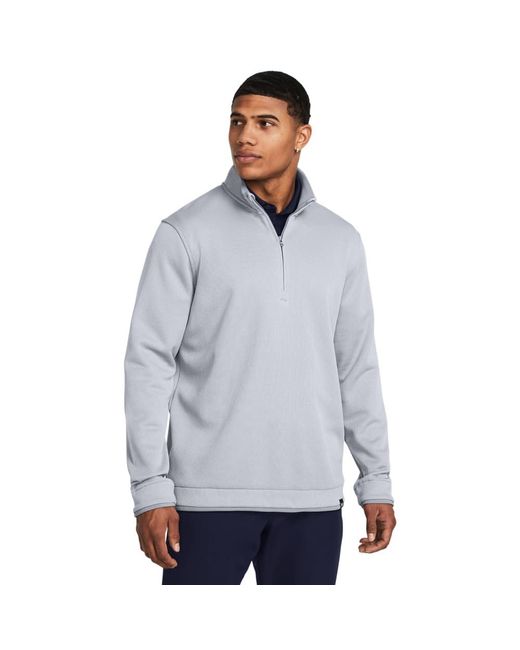 Under Armour Blue Storm Sweaterfleece Quarter Zip, for men