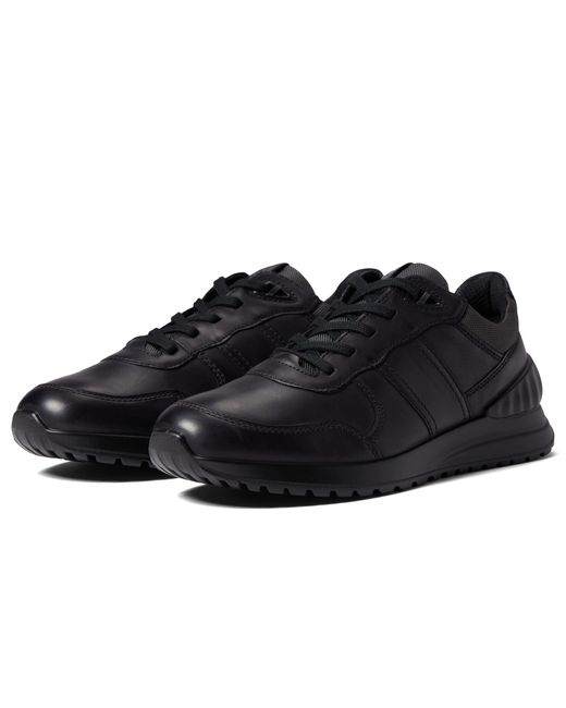 Ecco Lace Astir Lite Classic Sneaker in Black Nubuck (Black) for Men ...