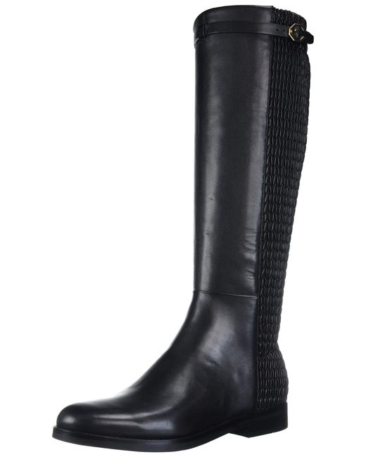 Cole Haan Leather Abi Stretch Strap Boot Equestrian in Black Leather  (Black) - Save 19% | Lyst