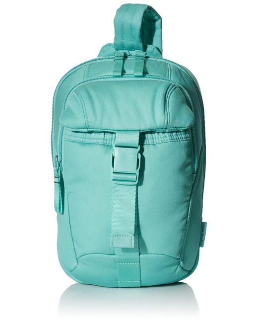 Vera Bradley Cotton Utility Sling Backpack in Turquoise Sky (Green) Lyst