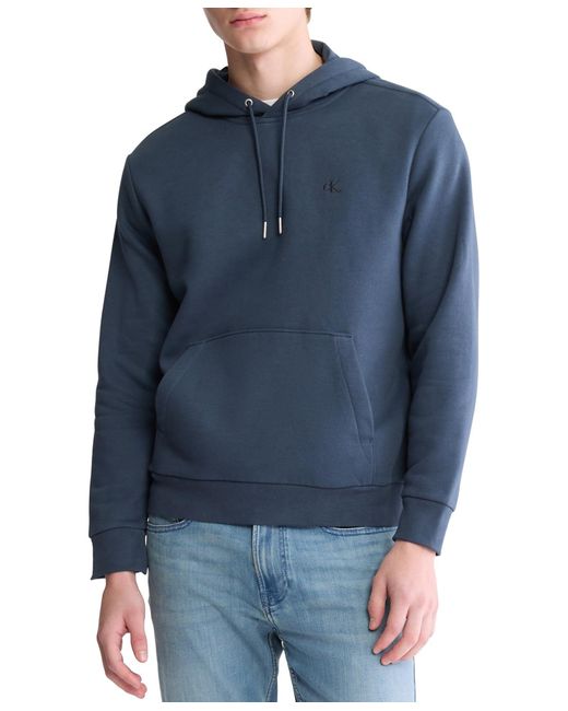 Calvin Klein Monogram Logo Fleece Hoodie Calvin Klein Monogram