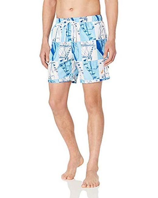 PPANFKEI Colorful Diagnal Stripes Mens Swim Trunks Quick-Dry Watershorts for Surfing
