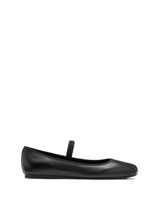 Kate Spade Black Riley Smooth Leather Ballet Flat