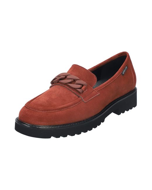 Mephisto Salka Moccasin in Red | Lyst