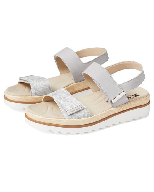 Mephisto White Dominica Sandal