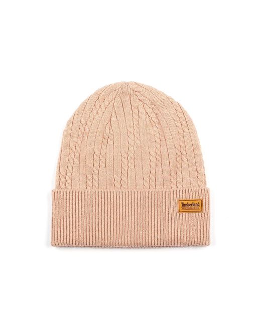 Timberland Natural Gradation Cable Cuff Hat