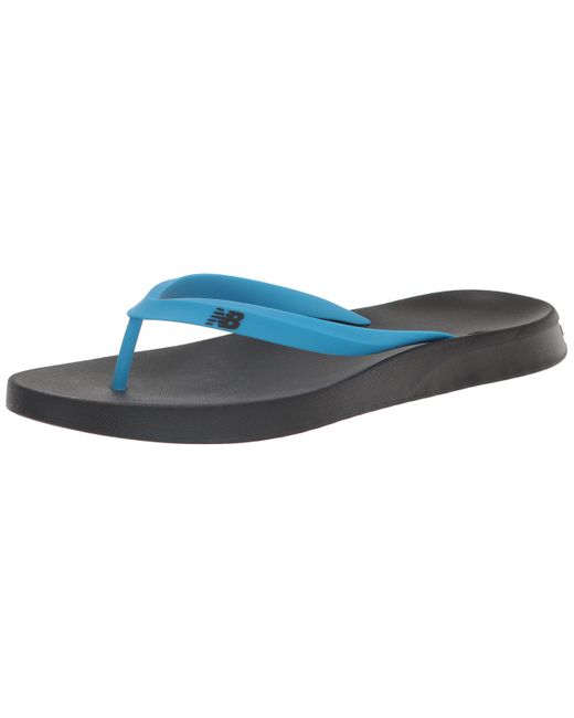 New Balance Synthetic Adult 24 V1 Flipflop in Blue Lyst