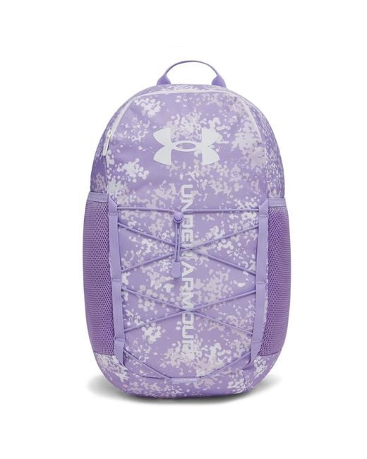 Under Armour Purple Hustle Sport 6.0 Rucksack,