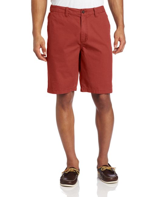 O'neill Sportswear Red Jack Anchor Flat Front Short for men