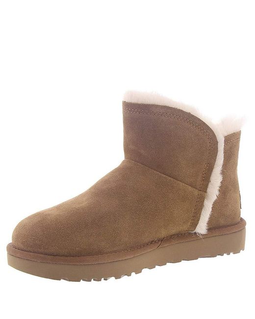 UGG Fur Classic Mini Fluff High-low in Charcoal (Brown) - Save 77% | Lyst
