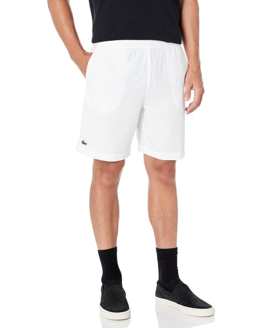 Lacoste Black Sport Ultra-light Shorts for men
