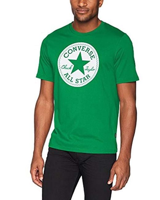 Converse Green Chuck Patch Short Sleeve T-shirt for men