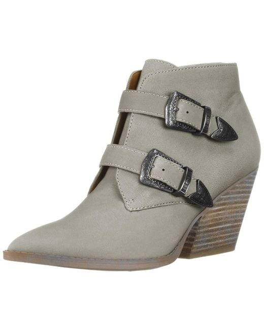 franco sarto gray booties