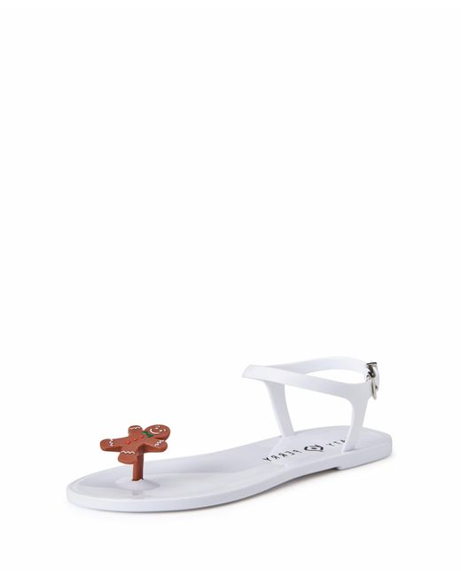 Katy Perry Gemma Geli Infradito Donna Con Gioiello Opalescente, Suola Flessibile, Ametista Rosa, Taglia 41.5 EU - 5