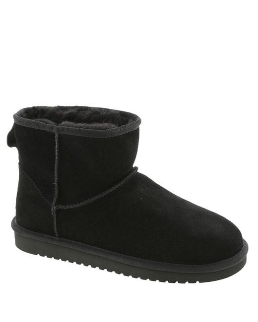 Ugg ® Koola Mini Ii Boots For – Eva Outsole And Midsole – Round Toe Silhouette Black 6