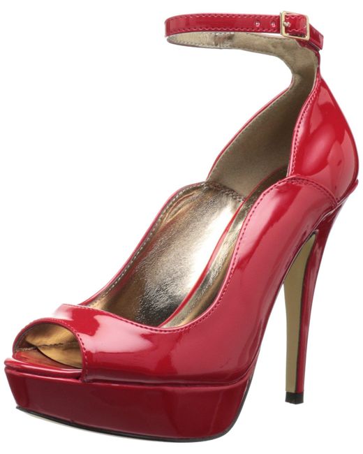 Madden Girl Janice In Red Patent Pink Lyst