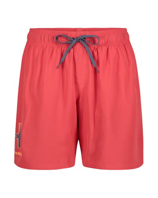 Under Armour Red Ua Gradient Logo Volley for men