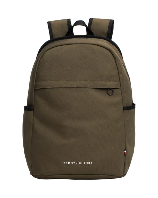 Tommy Hilfiger Green Element Backpack With Laptop Sleeve for men