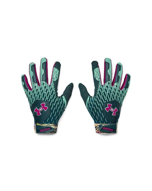 Under Armour Green Mens Clean Up Culture Baseball Gloves, for men