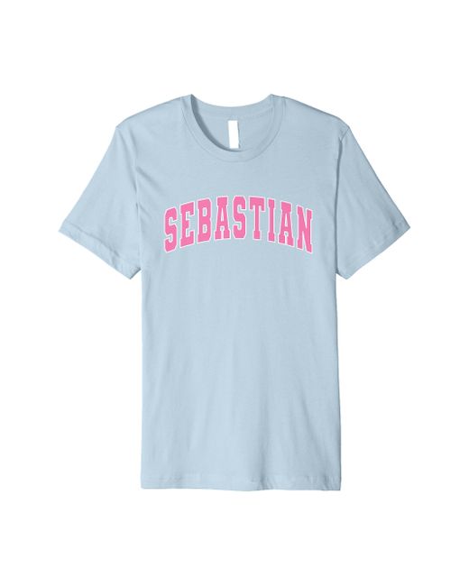 Sebastian Milano Blue Premium T-shirt