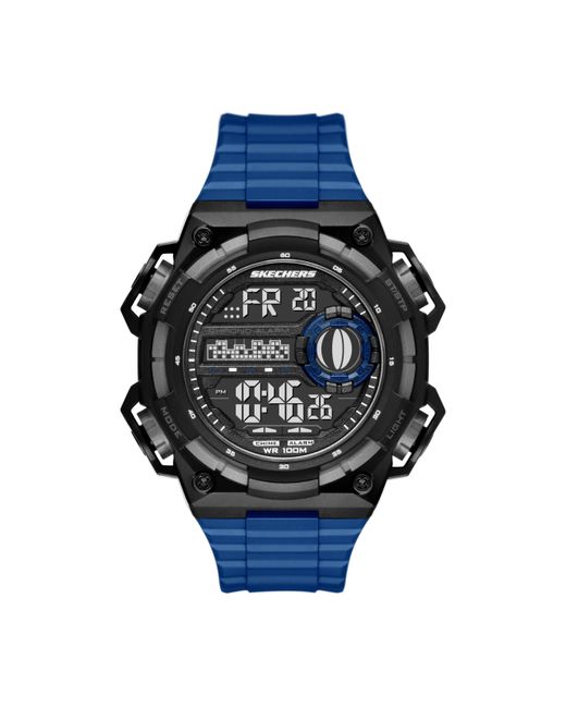 Skechers Sturgess Digital Blue Polyurethane Watch for men