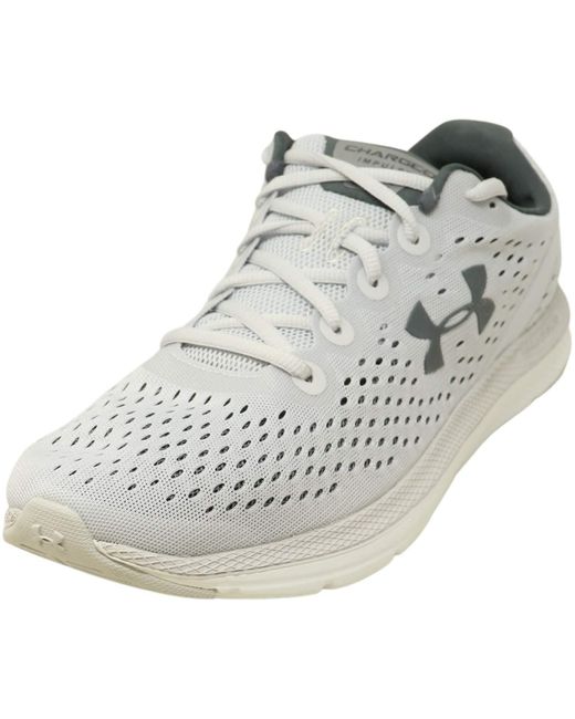 Under Armour Ua W Charged Impulse Running Shoe in Metallic | Lyst