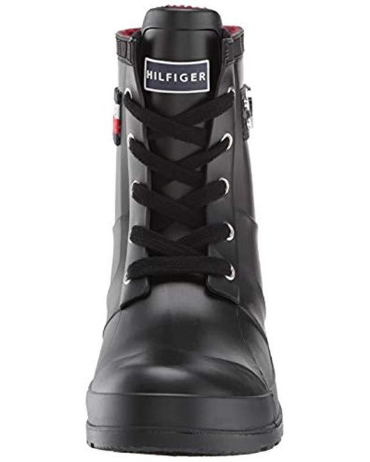 tommy hilfiger trineti rain boots