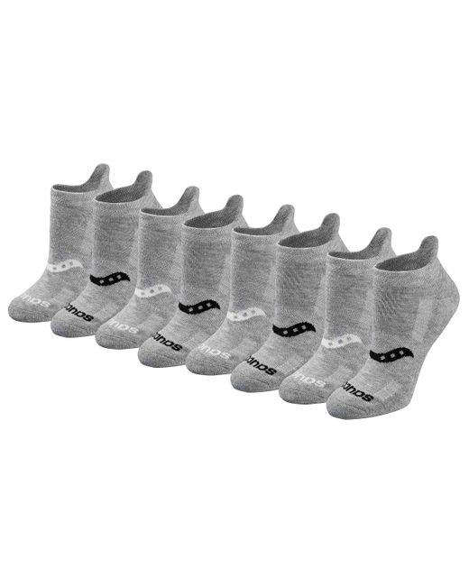 Saucony Metallic Multipack Performance Heel Tab Athletic Socks