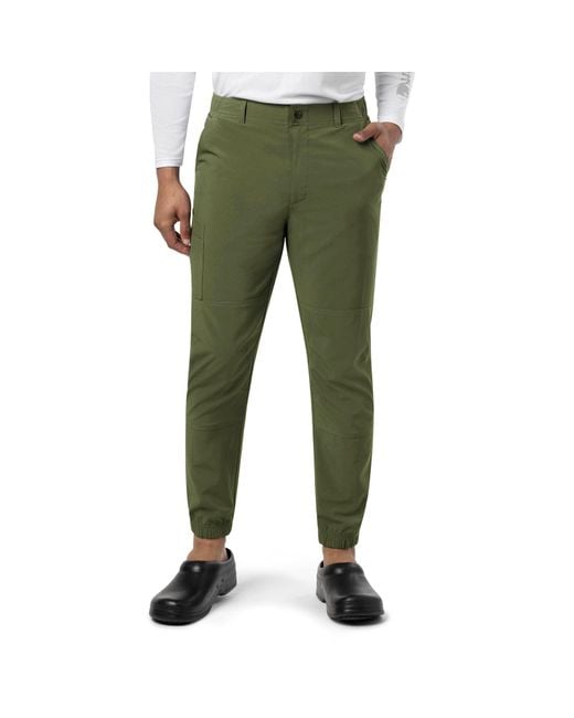 Carhartt Green Tall Size Force Cross-flex Modern Fit Jogger Pant for men
