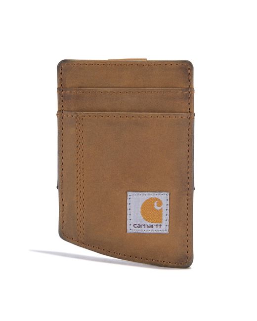 Carhartt Brown Casual Saddle Leather Wallets for men