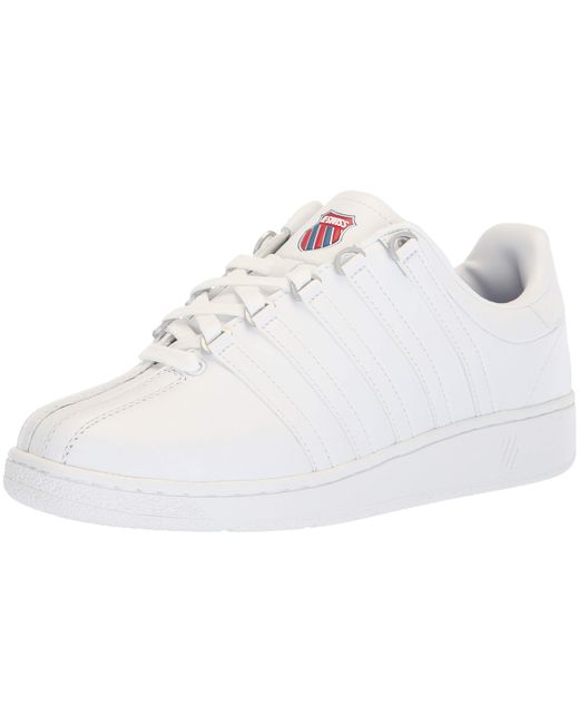 K Swiss Leather Classic Vn Fashion Sneaker In White For Men Save