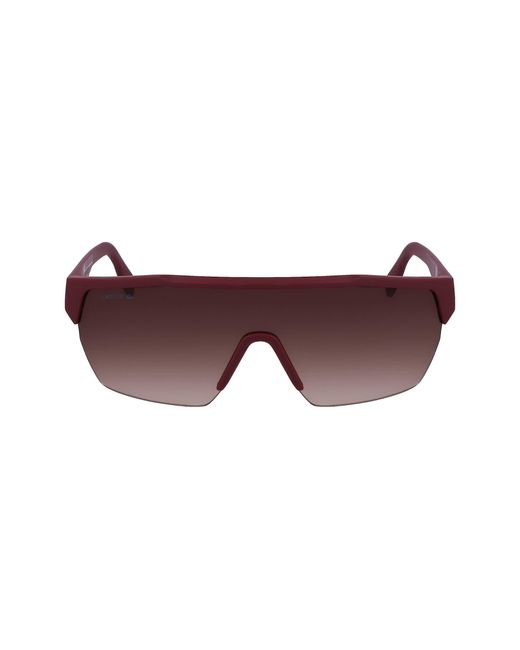 Lacoste Purple L989s Rectangular Sunglasses for men