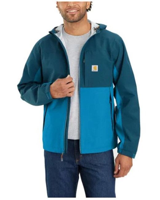 Carhartt Storm Defender Relaxed Fit Lightweight Packable Jacket in Blue