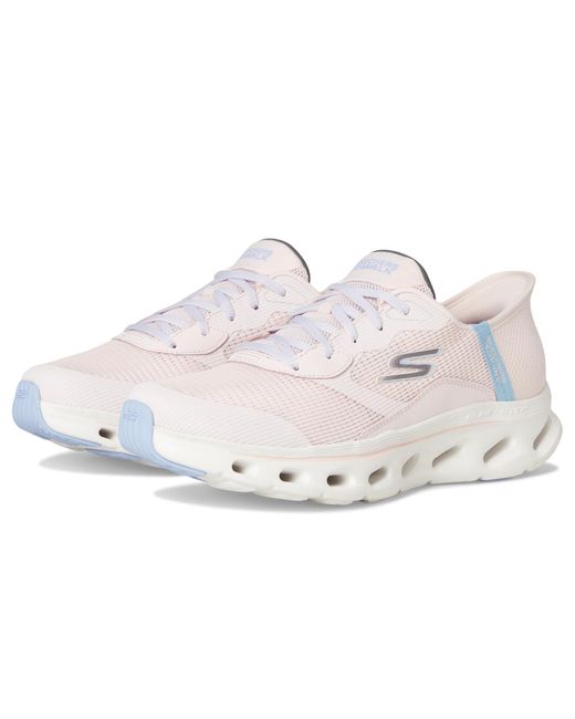 Go Walk Glide Step 2.0 Belah Hands Free Slip-ins di Skechers in White