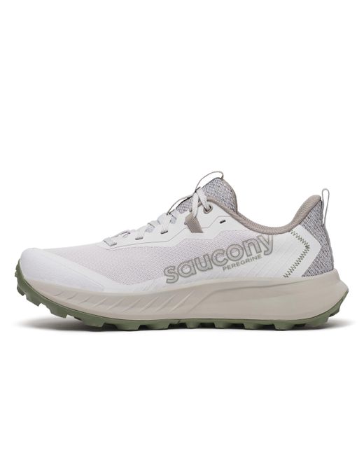 Saucony White Peregrine 15 Sneaker for men