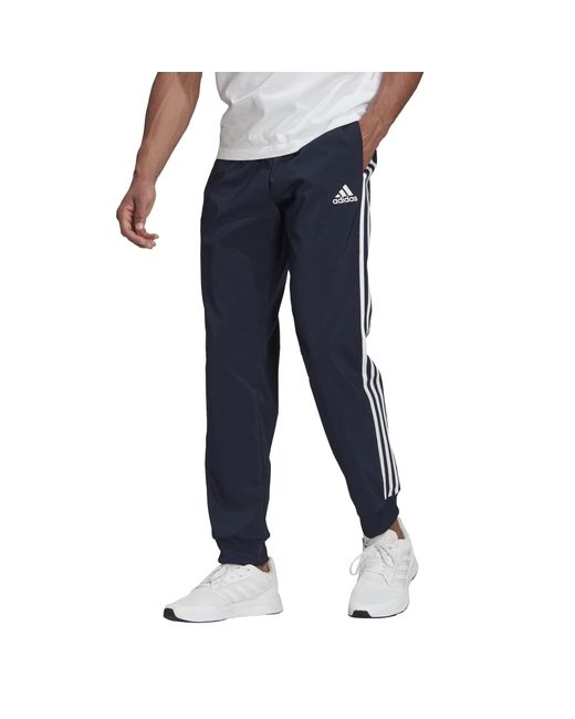 aeroready essentials tapered cuff woven 3 stripes pants