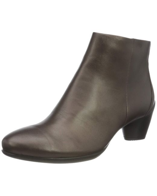 Ecco Sculptured 45 Ankle Boot in Brown | Lyst
