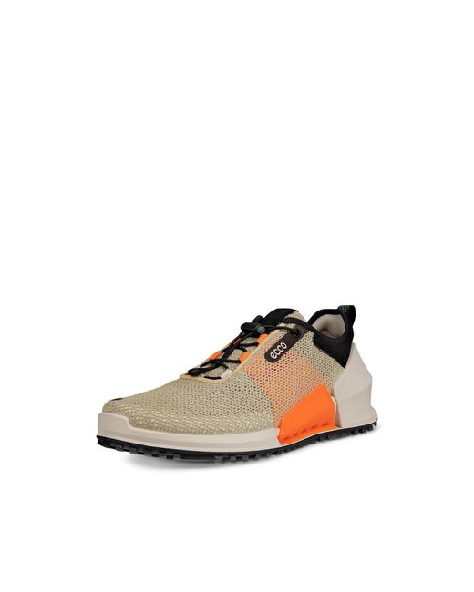 Ecco White Biom 2.0 Breathru Sneaker (Sand/ Neon/) Shoes for men