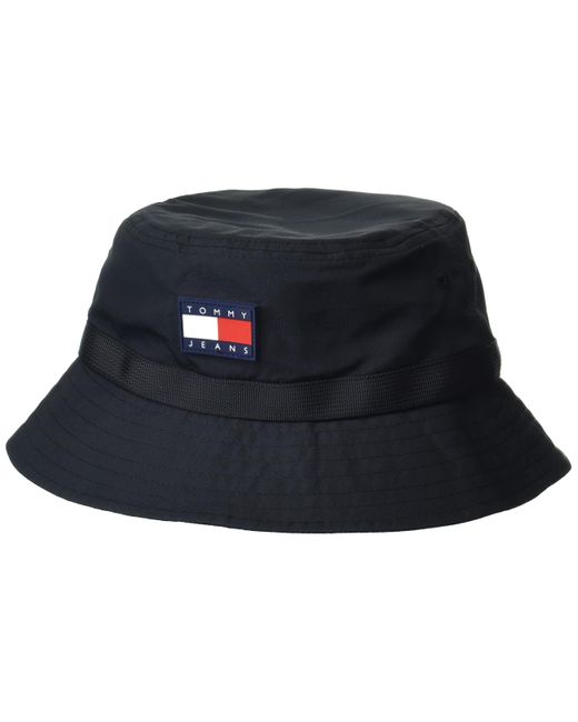 Tommy Hilfiger Black Tommy Jeans Urban Bucket Hat for men