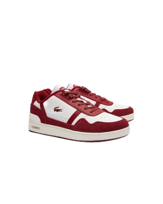 Lacoste Red T-clip 124 6 Sma Sneaker for men