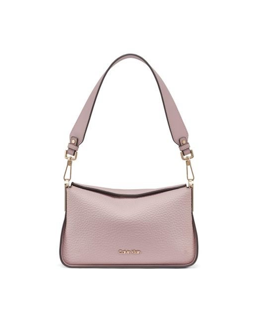 Calvin Klein Pink Fay Shoulder Bag