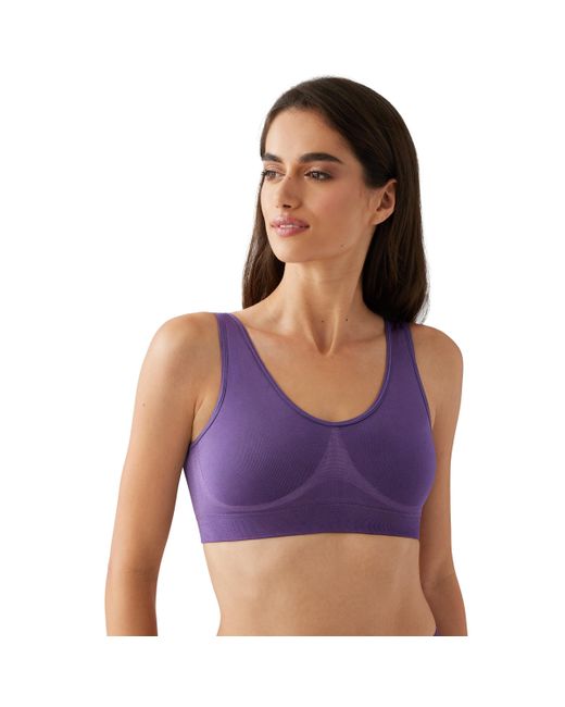Wacoal Purple B-smooth Wide Strap Bralette