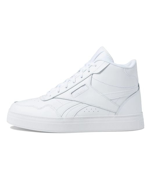 Reebok White Court Advance Bold High Sneaker