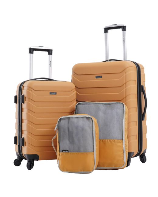 Wrangler Blue Luggage And Packing Cubes
