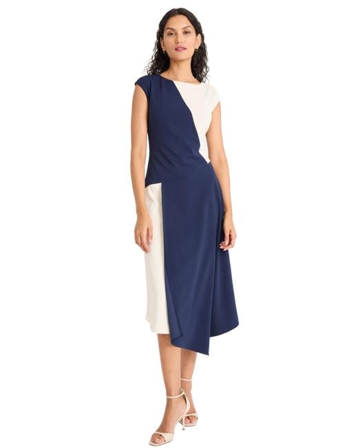 sachin and babi light blue dress Maggy London Midi Dress, 14 / Blue