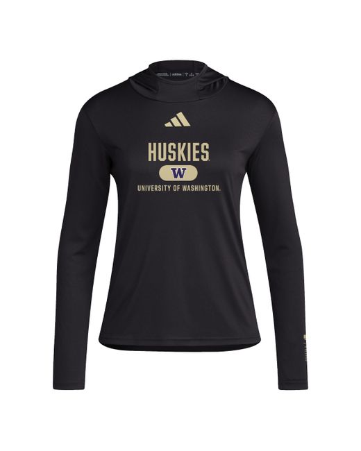 Adidas Black Designed For Training Lightweight Hoodie