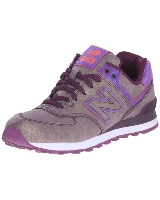 New Balance 574 V1 Mineral Glow Sneaker in Purple | Lyst